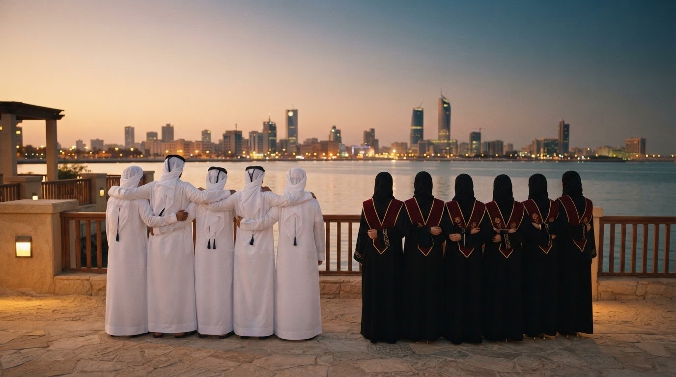 أبناء المؤسسة على الواجهة البحرية